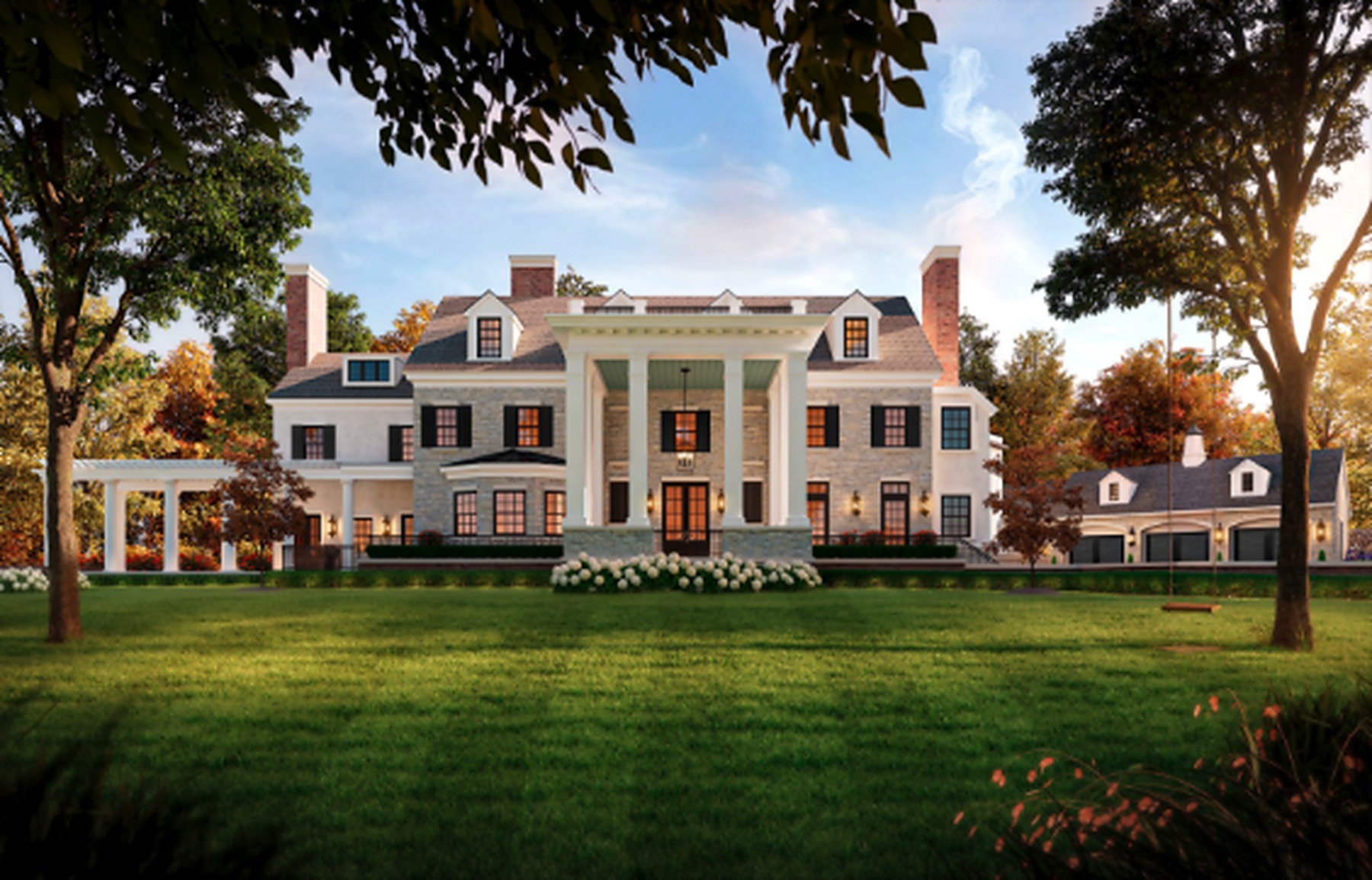 Englewood, NJ private estate. Illustrative operator work, not Fund performance.